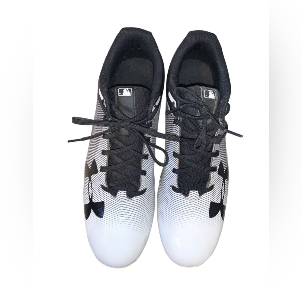 UNDER ARMOUR men 12 BASEBALL CLEATS MEN’s size 12 - EUC - Picture 4 of 14
